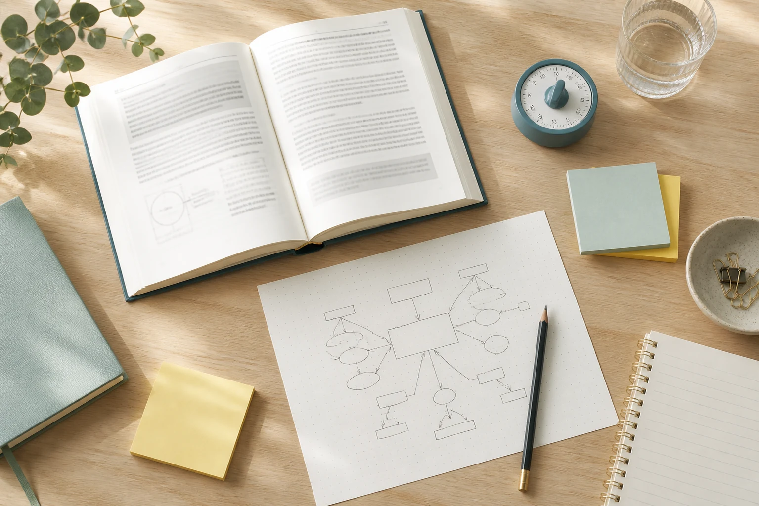 Textbook chapter map