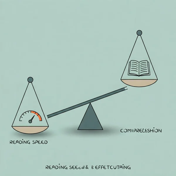 Balancing reading speed and comprehension for readers.